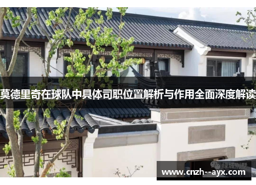 莫德里奇在球队中具体司职位置解析与作用全面深度解读